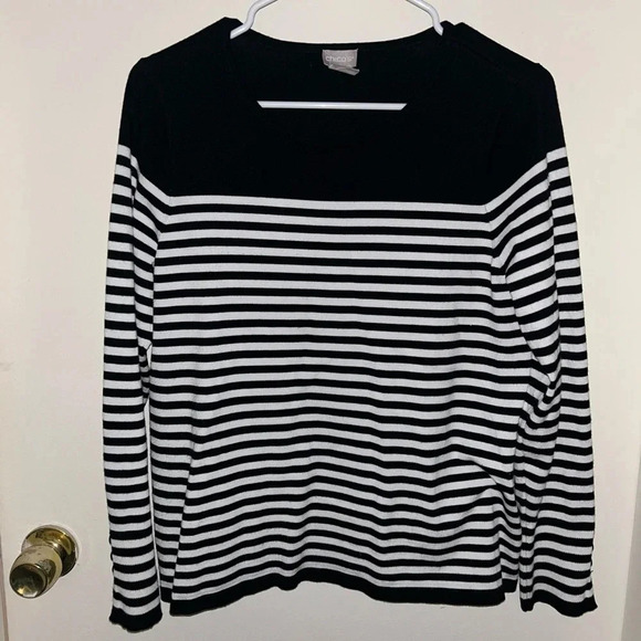 😍Chicos size 1 sweater - Picture 1 of 5